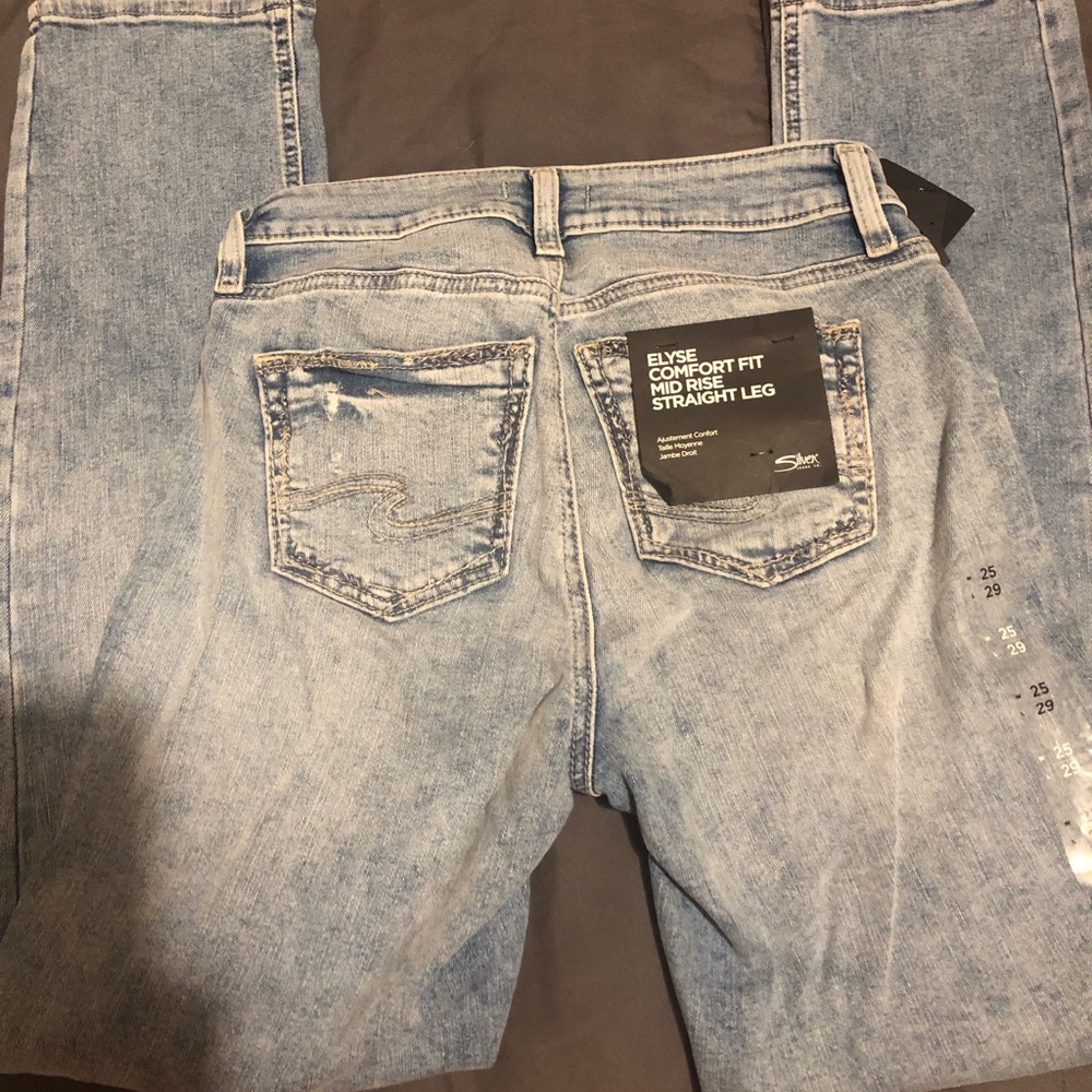 Silver jeans